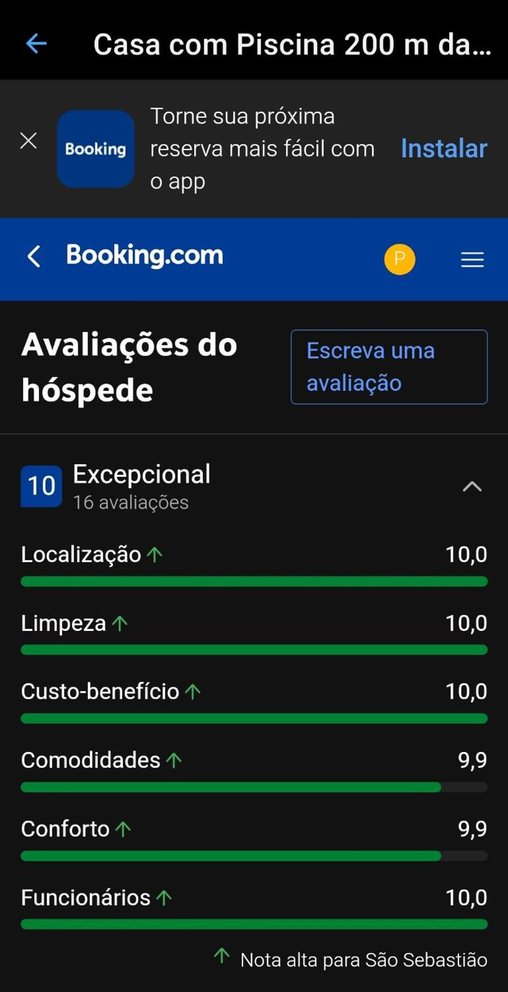Casa Com Piscina 200 M Da - * São Sebastião